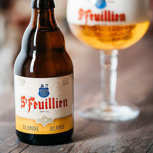 Imagem 3 de 3 de Cerveja St Feuillien Blonde Belga 330 Ml