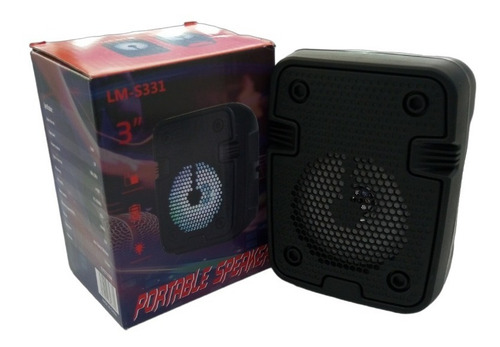 Imagen 2 de 2 de Corneta Multimedia Lm-s331 Usb Micro Sd Aux 3.5 Bluetooh Fm