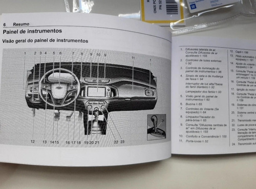 Manual Do Proprietário Do Gm Onix 2018/2019 Original