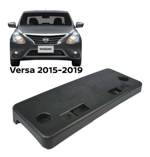 Base Porta Placas Delantera Versa 2015-2019 Nissan