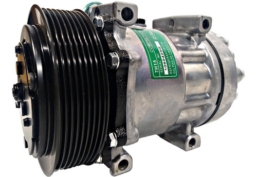 Compressor Ar Condicionado Caminhão Volvo Pv8 132mm 7h15  