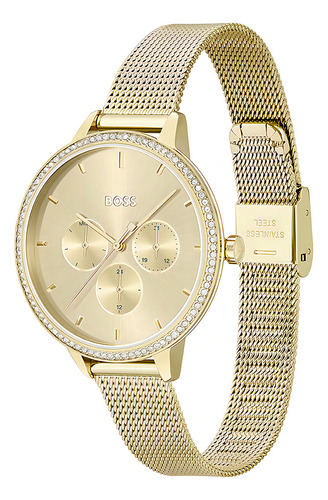 Reloj Hugo Boss Mujer Acero Chapado Oro 1502664 Prime