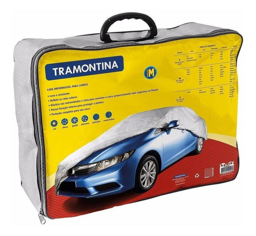 Capa Impermeável Para Carros Tamanho M Tramontina