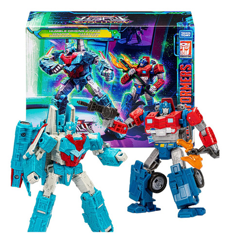 Senador Transformers Legacy Evolution Humble Origins, Paquet