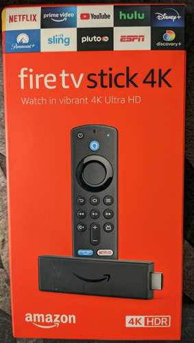 Amazon Fire Tv Stick 4k Con Control Netflix Youtube Hbo