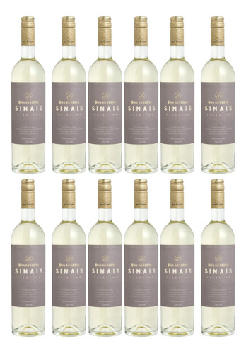 Vinho Don Guerino Sinais Riesling 750 Ml - Kit 12 Un