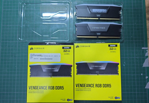 Corsair Vengeance Rgb Ddr5, 6400mhz, 32gb Cl36, Xmp (Usado)