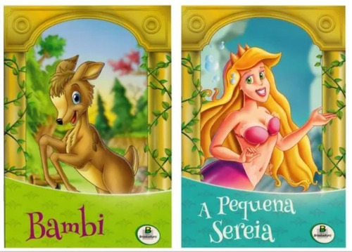 Imagem 4 de 8 de Kit Livro Infantil - Clássicos De Ouro - 10 Und