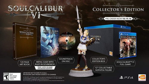 Soulcalibur Vi Edición De Colección Nueva Para Playstation 4