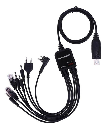 Cable De Programación Usb 8 En 1 Para Uv-5r Icom Hyt Radio C