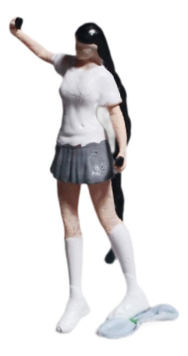1/64 Figuras Modelo De Figura Pintada A Top White Femenina