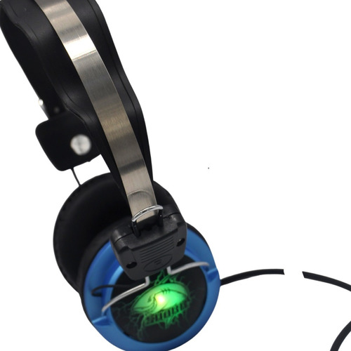  Fone De Ouvido Over-ear Gamer Gt012 Com Luz Led Rgb