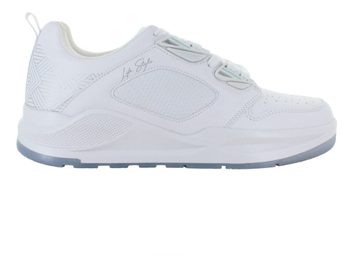 Clasben Tenis Urbano Agujeta Ecopiel Blanco Hombre 82257