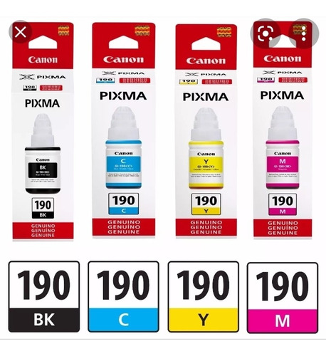 Tinta Canon Gl 190