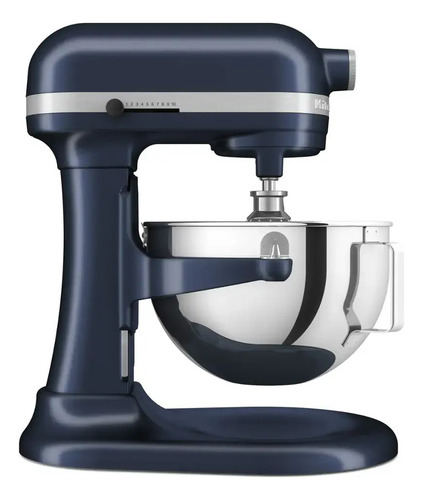 Batidora De Pie Kitchenaid De 5.5 Cuartos Tazón Elevable Ksm Color Azul Marino Frecuencia 60hz