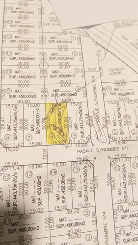 Terreno Venta Campo Quijano 450 M2