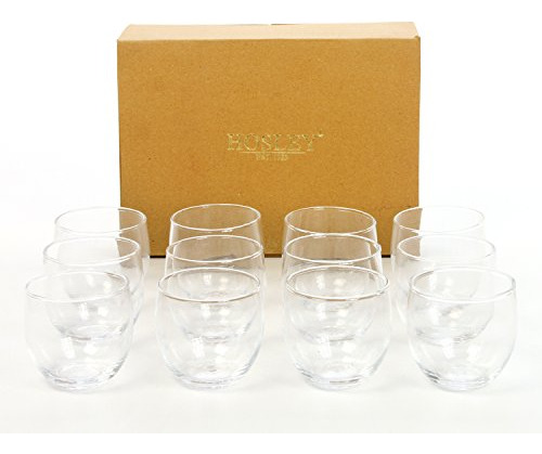 Juego 12 Portavelas Cristal Transparente 2.5 Diámetro Bodas