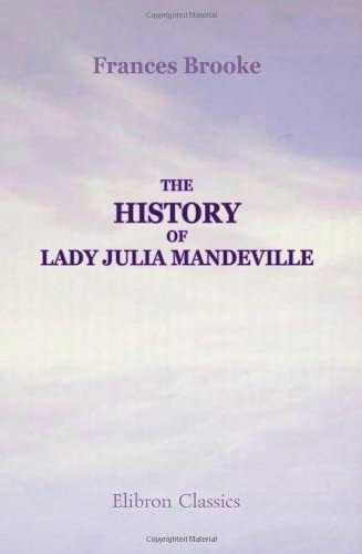 Libro:  Libro: The History Of Lady Julia Mandeville