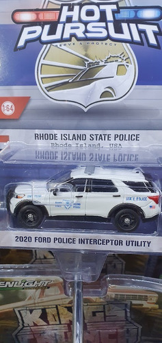 2020 Ford Explorer Police Interceptor Rhode Island 1/64