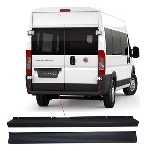 Moldura Plástica Pisadera Puerta Trasera Fiat Ducato 09-15