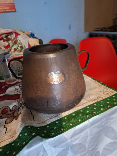 Antigua Olla De Hierro Marca Sxpars,  Litros 3 Sin Tapa 