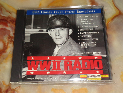 Bing Crosby - Wwii Radio April 13 & June 15, 1944 - Cd Usa