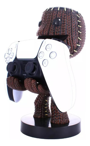 Cable Guys Playstation Sackboy Soporte Para Control/teléfono Color Chocolate