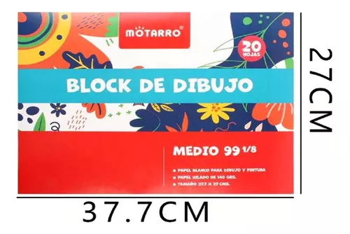 Block De Dibujo N°99 1/8 Colón