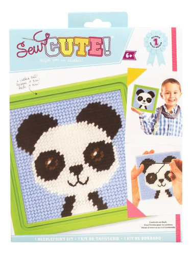 Sew Cute! Kit Manualidades Bordado Panda 73428