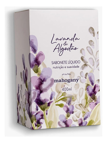 Sabonete Líquido Lavanda & Algodão 400ml Mahogany