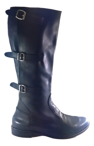 Botas Cuero Caña Alta Talles Especiales 308n