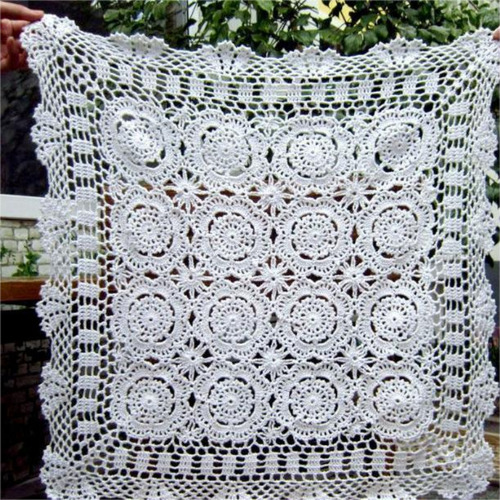 Mantel Individual De Ganchillo, Mantel De Encaje, Mantel De