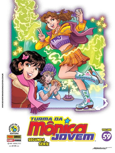 Turma Da Monica Jovem Reedicao N.59, de Mauricio de Sousa. Editora Panini Brasil LTDA, capa mole em português, 2022