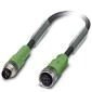 Cabo Sensor/atuador - Sac-3p-m 8ms/0,3-pur/m12fr - 1682346