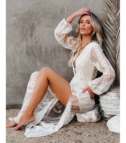 Vestido de noiva boemio sales