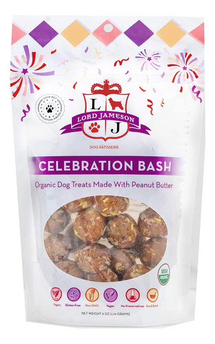 Celebration Bash, Golosinas De Mantequilla De Maní 6oz