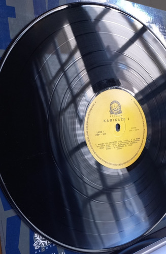 Vinilo Lp Kamikaze - Kamikaze 3 - Ed. Época - Edfargz (Usado)