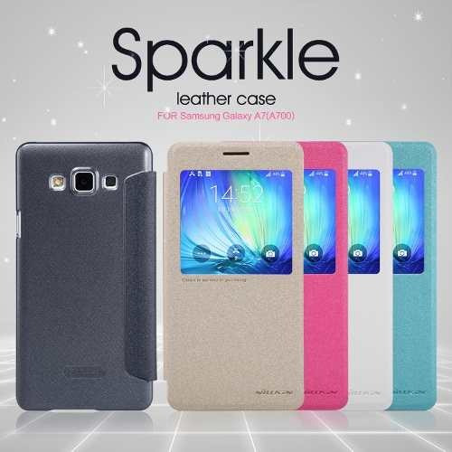 Samsung Galaxy A7 Flip Cover Sparkle Nillkin - Prophone