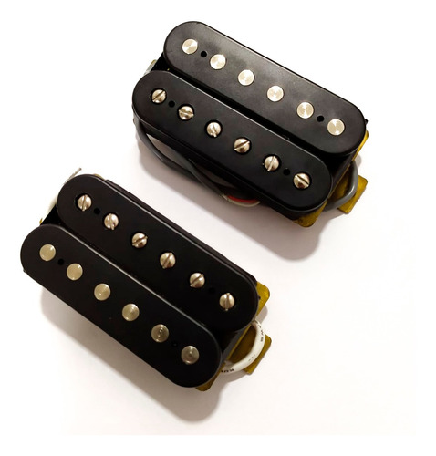 Set Captador P/ Guitarra Humbucker Preto Lpnfr2bk