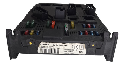 Módulo Bsi E03 Peugeot 206 207 Citroen C3 9652474880