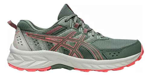 Tenis Trail Asics Gel-venture 9 Verde Mujer 1012b313.300