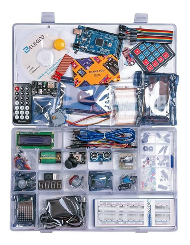 Proyecto Elegoo Mega R3, Compatible Con Arduino Ide Mega2560