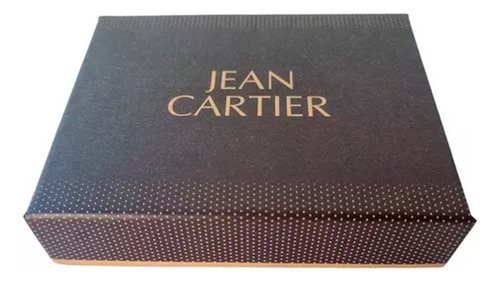 Billetera Hombre Jean Cartier Tarjetero Cuero Ecologico