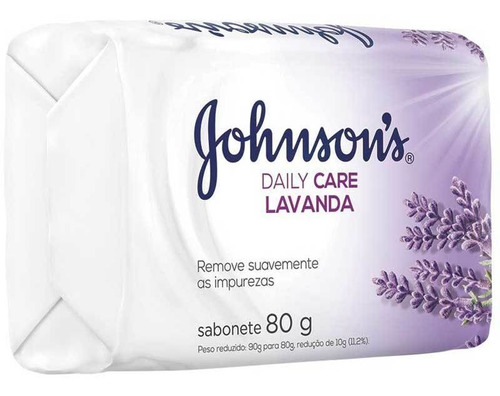 Sabonete J&j Lavanda 80g Kit Com 4