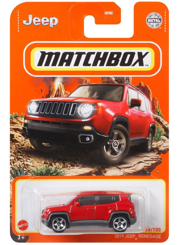 Matchbox # 26/100 - 2019 Jeep Renegade - 1/64 - Gvx36