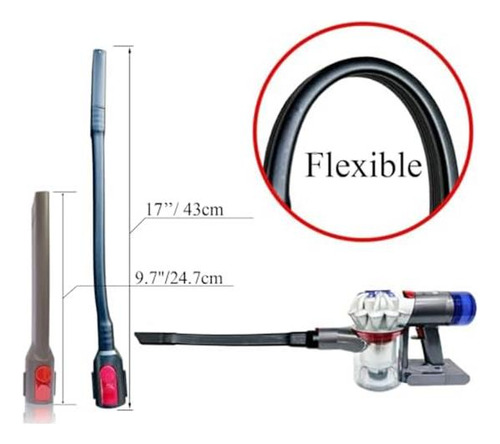 Accesorios De Vacío Para Dyson V7 V8 V10 V11 V15 Herramienta