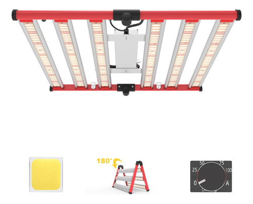 Aglex Luces De Cultivo Led M320 Mejoradas De 320 W, Cadena D