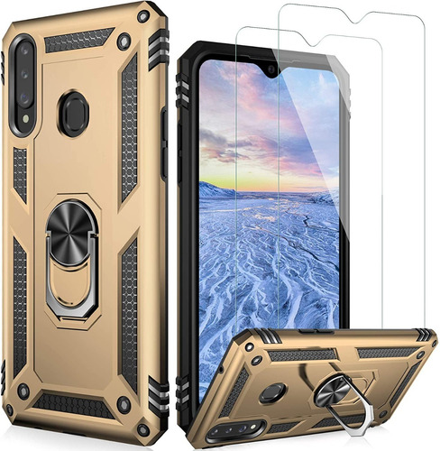 Funda Motorola Moto G8 Play Case + Mica Cristal 21d