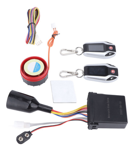 Sistema De Kit De Alarma Con Control Remoto Para Motocicleta