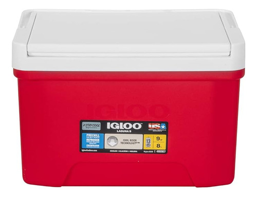 Refrigerador Igloo para 13 latas de gelo de 8,51 L, com porta-copos